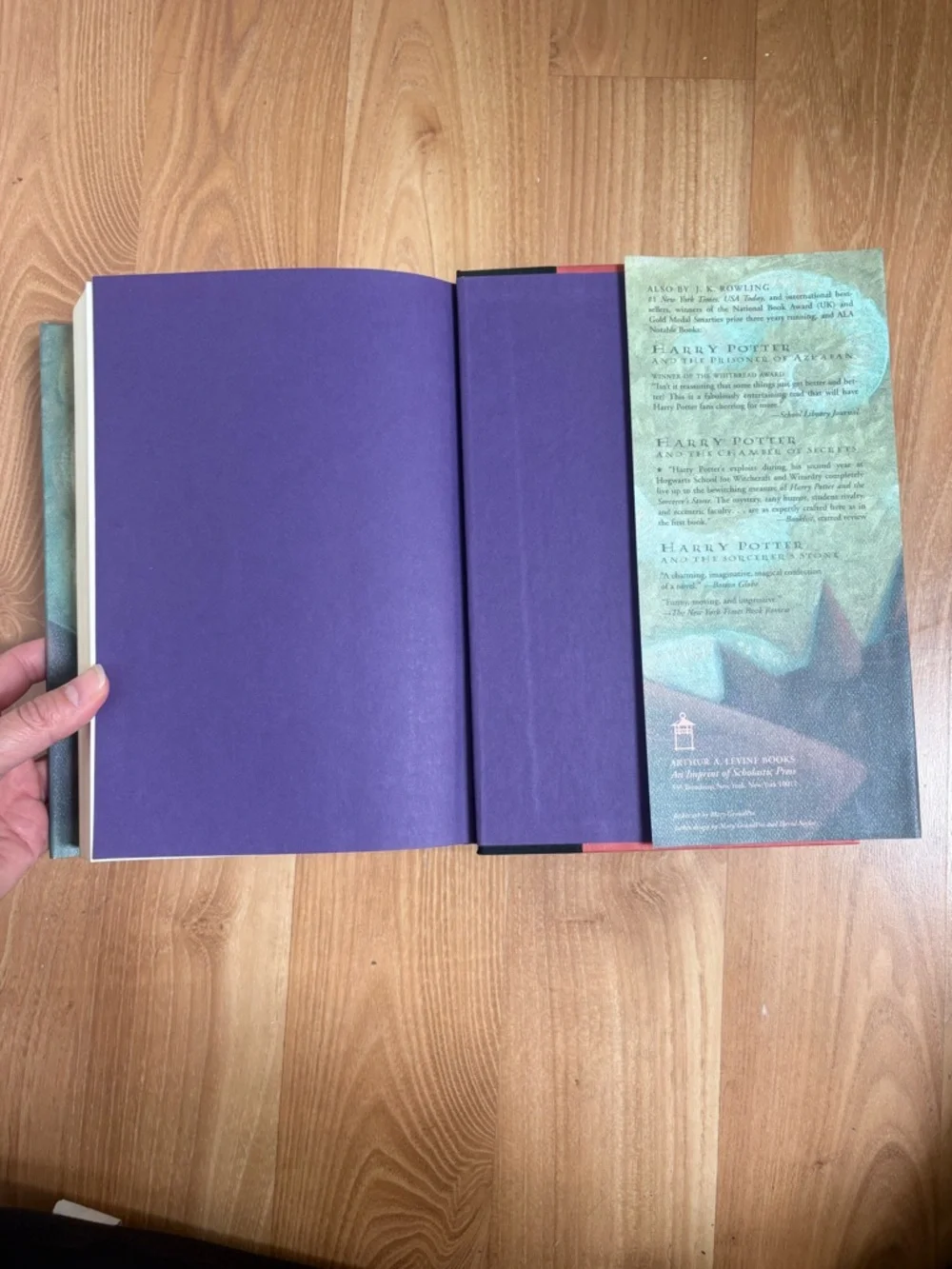 Harry Potter Hardcover Bundle Goblet of Fire + Deathly Hallows - Picture 6 of 15